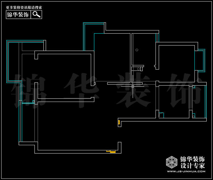 萬達(dá)華府108平米 戶型